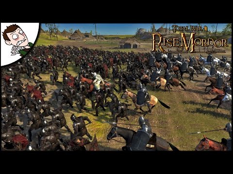 Can Gandalf Save Gondor? 8500 Man Gondor v Mordor Rise of Mordor Mod Gameplay