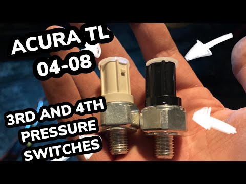 Changing Pressure Switches and Restarting Transmission on a 04-06 Acura TL