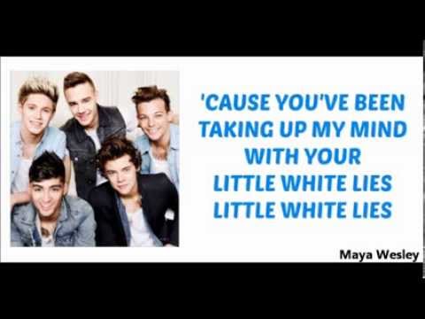 One Direction - Little White Lies(Lyrics and Pictures) (Album Midnight Memories)