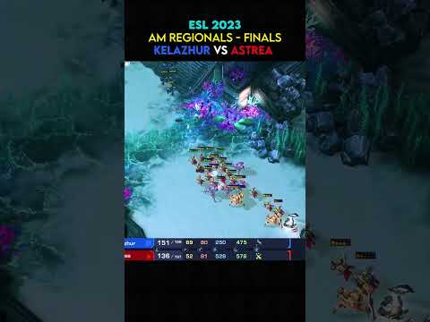 Kelazhur vs Astrea-ESL 2023 AM Regionals-Grand Finals-Highlight 22 #shorts #starcraft #starcraft2