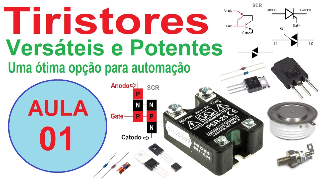 Componentes Eletrônicos: Tirístores 01