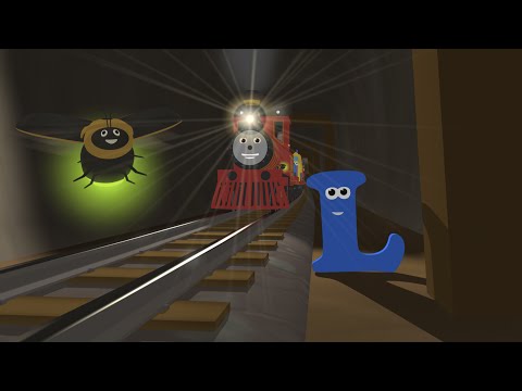 Learn about the Letter L - The Alphabet Adventure With Alice And Shawn The Train