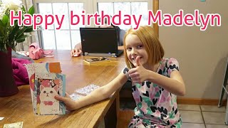 Happy 8th Birthday Madelyn!!