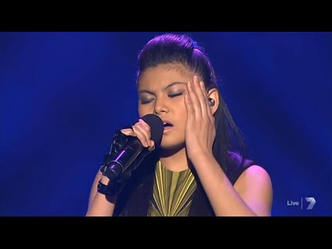 Sweet 14 Year Old Marlisa - GREAT VOCALS! - Pink's "Try" X Factor Australia Week 7