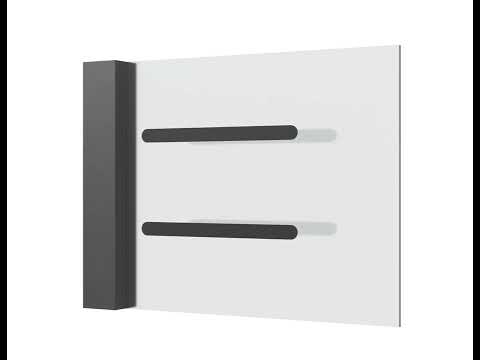 Logitech Tap Scheduler - mount glass