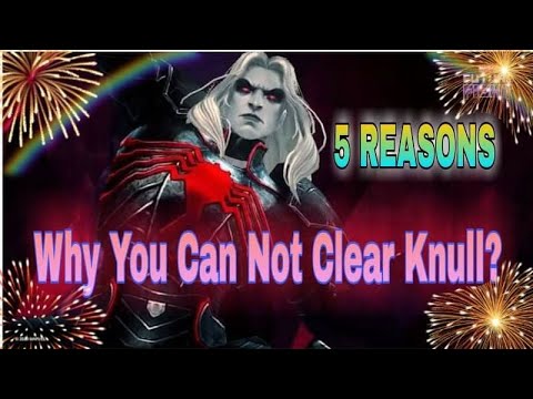 Five Reasons Why You Can Not Clear Knull - Marvel Future Fight