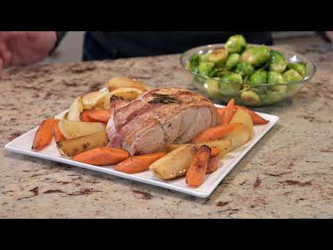 Bacon Wrapped Turkey Roast