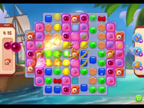 HomeScapes Level 4125 no boosters (17 moves)