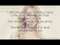 Taylor Swift - Ronan (Lyrics On Screen) 