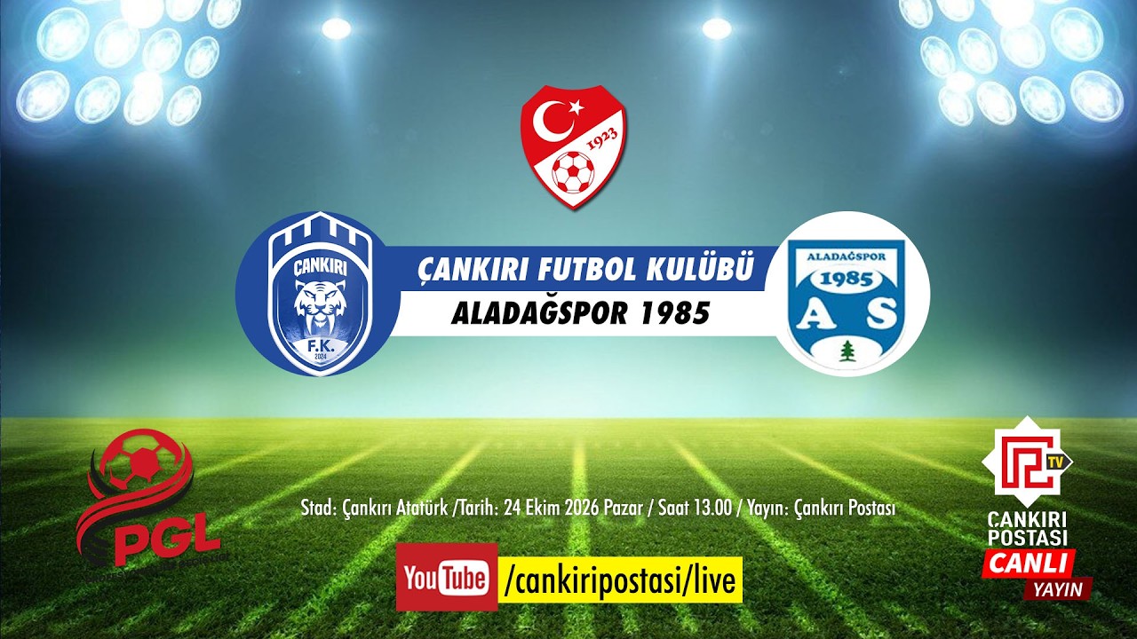 Çankırı FK - Aladağspor 1985 | CANLI