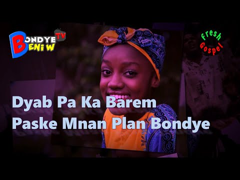 MWEN NAN PLAN BONDYE - LOUTCHINA DECIUS _ LYRICS 🙏Viv Jezi Tv🙏  BEST HAITIAN GOSPEL SONG 2020