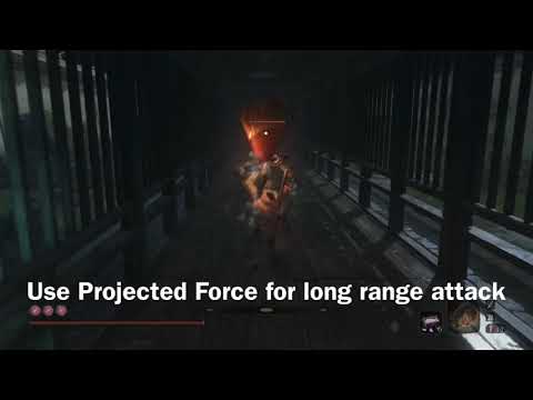 Projectile Umbrella attack Sekiro
