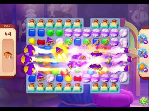 HomeScapes Level 9665 no boosters (9715 for other countries)