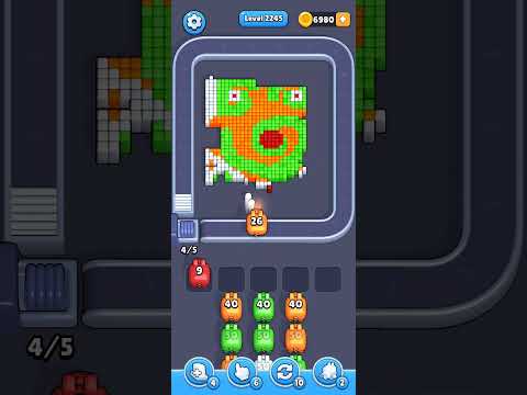 Pixel Flow Level 2245 Walkthrough