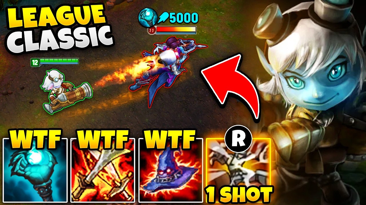 LEAGUE CLASSIC IS FINALLY HERE AND IT'S PURE CHAOS! (AP TRISTANA GAMEPLAY)