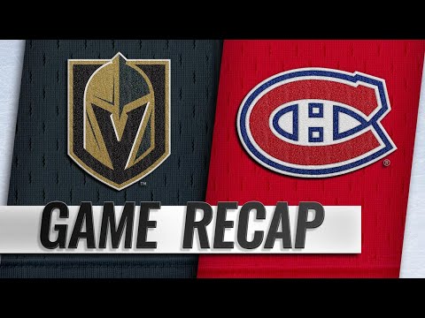 Shaw, Kotkaniemi lift Habs to 5-4 win over Knights