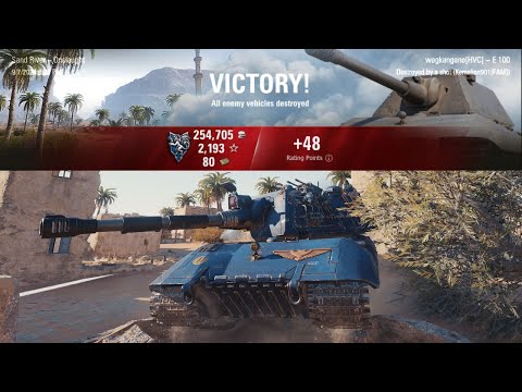 E 100 Onslaught - 6.6K Spot Dmg 4.2K Blocked 4.1K Dmg 2 Kills