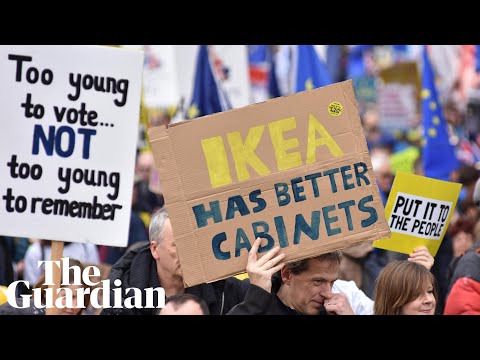 People's vote Brexit rally draws 1 million marchers