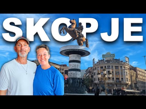 SKOPJE Macedonia Travel Guide 🇲🇰 Landmarks, History, & Food