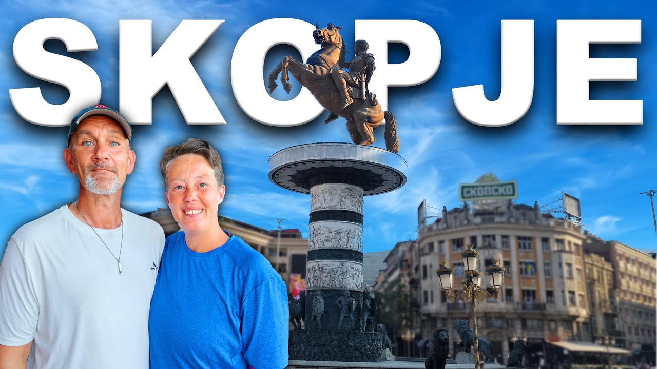 SKOPJE Macedonia Travel Guide 🇲🇰 Landmarks, History, & Food