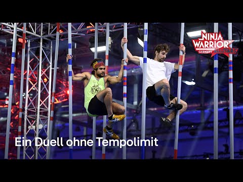 Leonardo Calderón vs. Benni Grams: Ein Duell ohne Tempolimit | Ninja Warrior Germany Allstars 2022