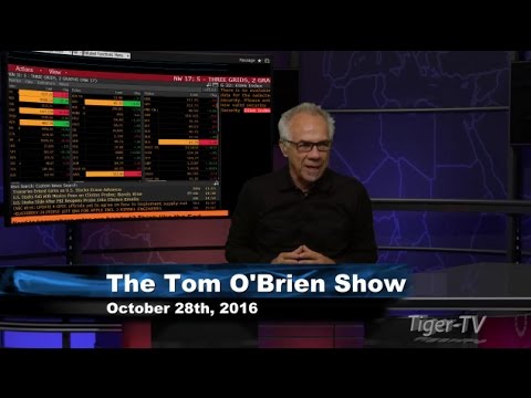 Daily Stock Market Recap by Tom O'Brien October 28th