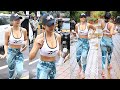 Malaika Arora Arrive At Yoga Class In Super Bombastic Look