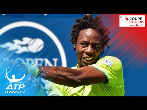 Gael Monfils EPIC match point saves & win vs Nishikori | Coupe Rogers Montreal 2017