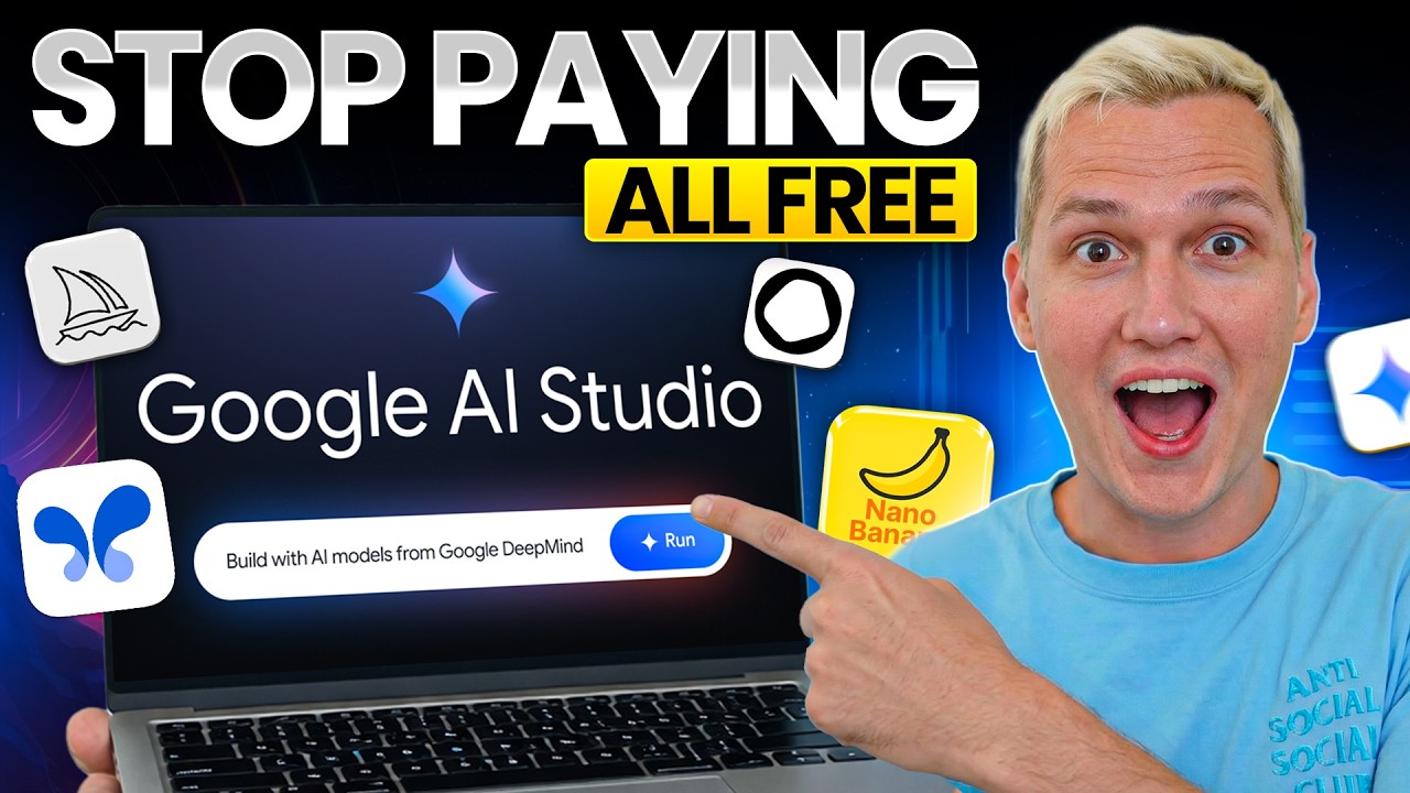 Google Just Replaced 3 Paid Tools for FREE (AI Studio)