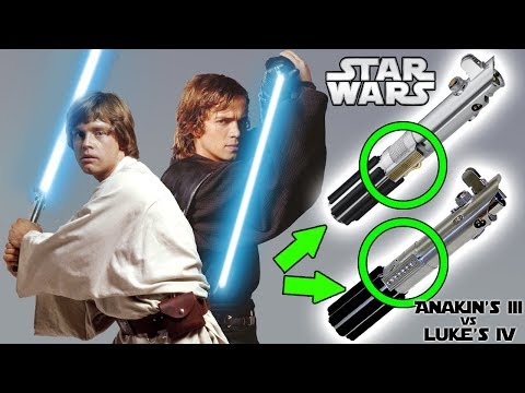 Why Luke and Anakin's Lightsabers are DIFFERENT after Revenge of the Sith - Star Wars Explained (Th)