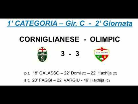 Corniglianese - Olimpic 3-3: le immagini del match