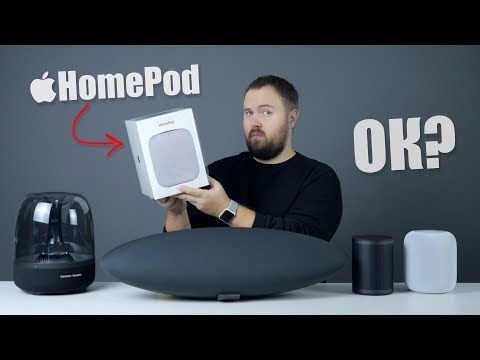 Обзор Apple HomePod (space gray)