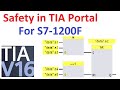 How To Simulate S7 1200F Safety Project S7 1500F S7 300F SIEMENS Safety Tutorial TIA Portal