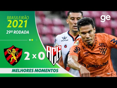 Gols e lances de Sport x Atlético-GO
