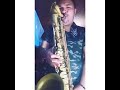 Eric Alexander transcription "I'm glad there was you" Vintage Parisian tenor saxophone