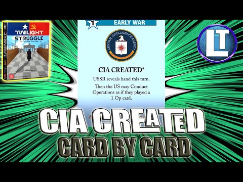 Twilight Struggle STRATEGY guide / How to play CIA CREATED / How to WIN at Twilight Struggle