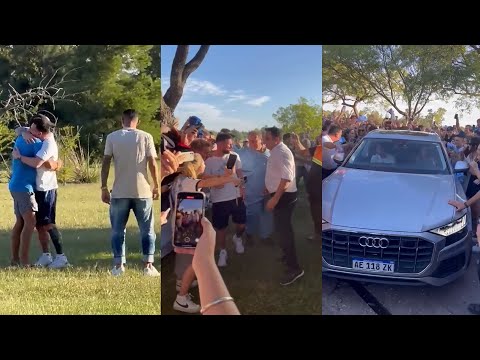 Lionel Messi Arrives In His Hometown Rosario After Winning The World Cup 2022