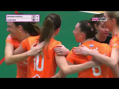 ŽOK RIBOLA KAŠTELA vs OK KELTEKS 3:1 (12. kolo, SuperSport Superliga 25/26)