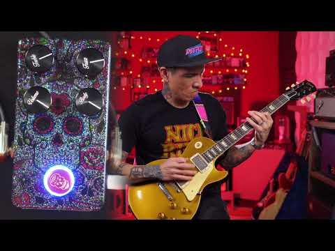 Flattley Guitar Pedals DG Fuzz 2023 - Sugar Skulls image 10