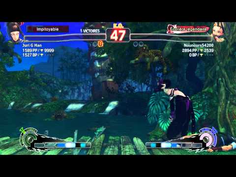 SSF4 AE - Juri (Juri) vs Nounours54200 (Ibuki)