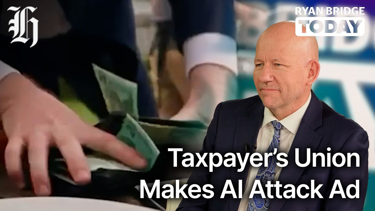 Has the Taxpayers' Union's AI attack ad gone too far? | Ryan Bridge TODAY