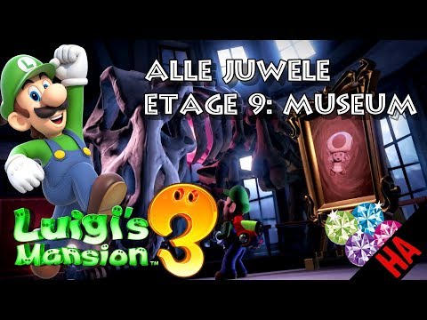 FUNDORT ALLER JUWELEN - ETAGE 9 - MUSEUM 👻 LUIGIS MANSION 3