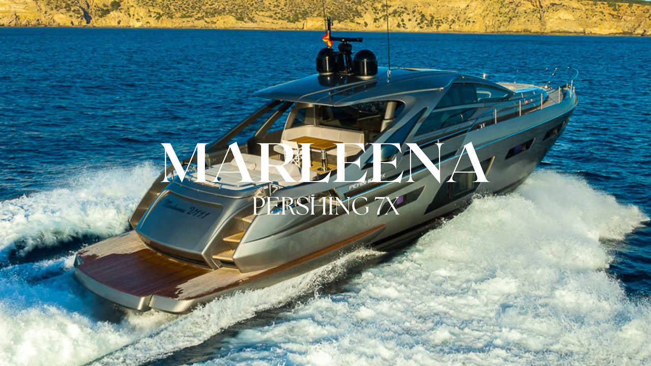 Video thumbnail: MARLEENA | Pershing 7X Yacht Walkthrough