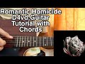 Romantic Homicide - D4vd // Easy Guitar Tutorial, Lesson,Chords