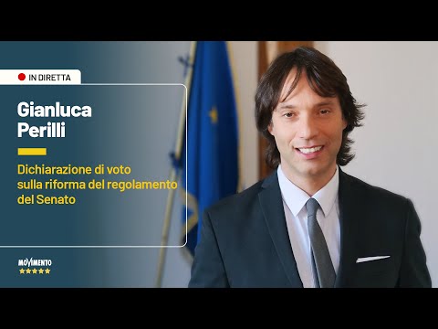 Gianluca Perilli sulla riforma del regolamento del Senato