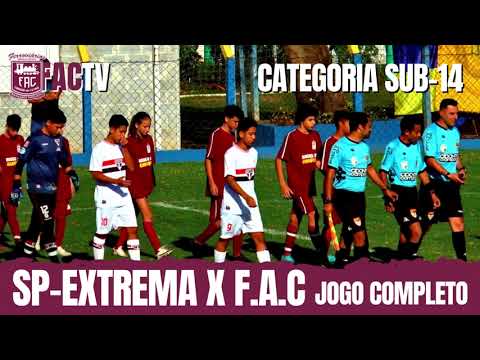 SÃO PAULO DE EXTREMA X FAC categoria sub-14 FINAL DO MUNDIALITO
