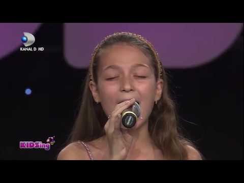 Francesca Nicolescu canta Je t'aime - Auditii Saptamana 3 - KIDSing 2014