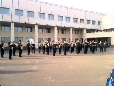 Oppa Gangnam Style Kazakh Military Orchestra Perfo