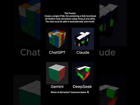 ChatGPT vs Claude vs Gemini vs DeepSeek - Best coding Showdown