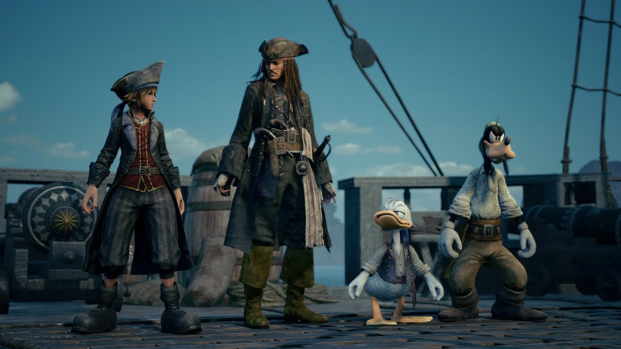 KINGDOM HEARTS III â€“ E3 2018 Pirates of the Caribbean Trailer - YouTube